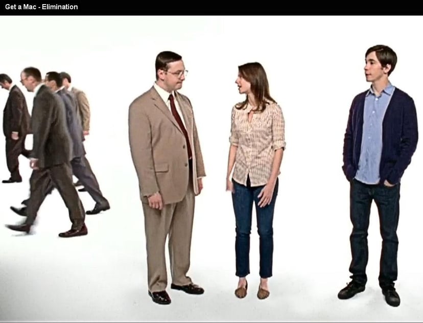 Get a Mac kampanią reklamową dekady