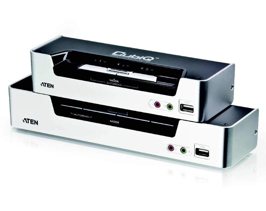 2- i 4-portowe przełączniki USB HDMI KVMP