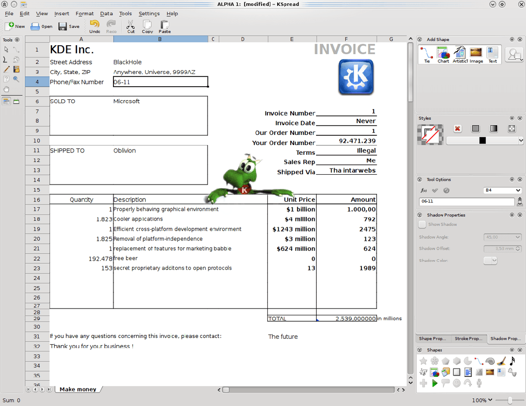 KOffice 2.0.0 wydany