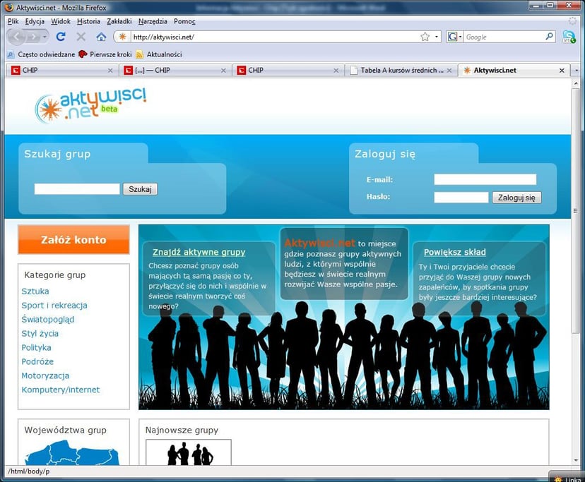 Portal społecznościowy dla hobbystów