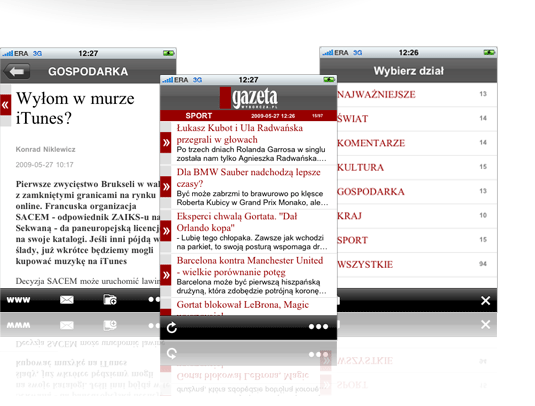 Gazeta Wyborcza na iGadżetach