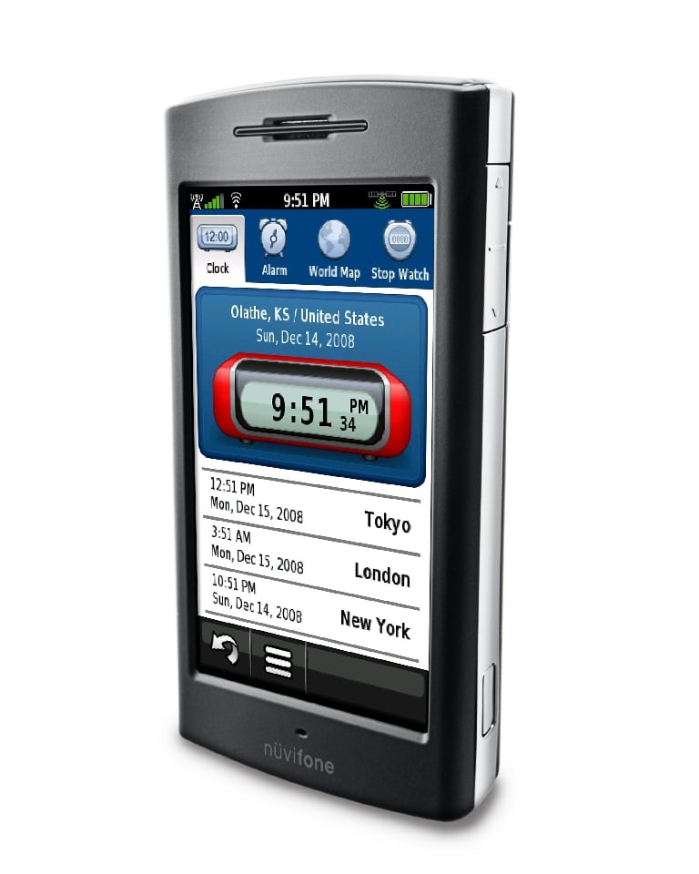 Dla zagubionych palmtop Garmin Asus Nuvifone G60