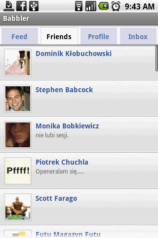 Pierwsza aplikacja dla Androida w pełni obsługująca Facebooka