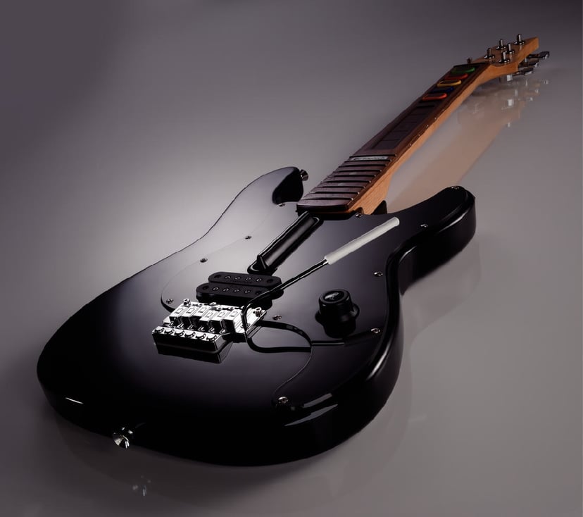 Perkusja i gitara dla Guitar Hero