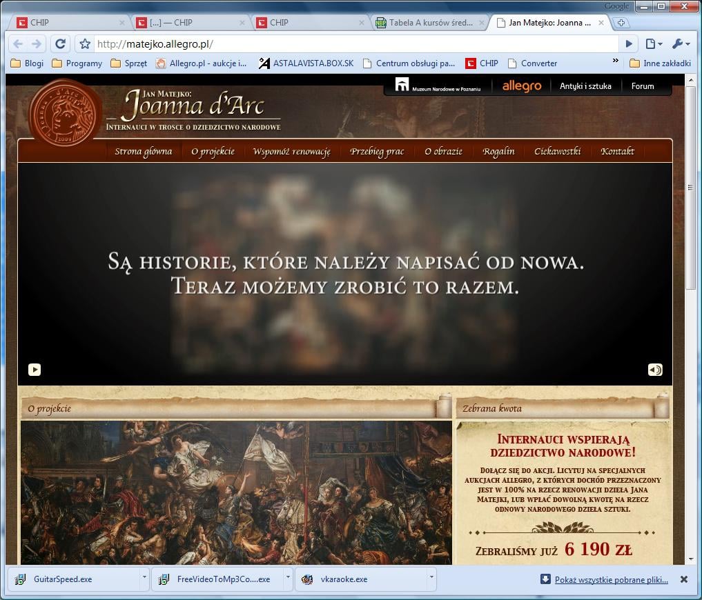 Allegro dla sztuki – niezwykły projekt renowacji obrazu Matejki