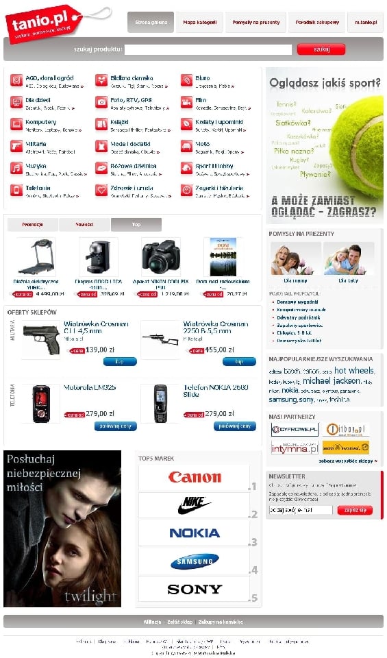 Wirtualna Polska prezentuje porównywarkę cen