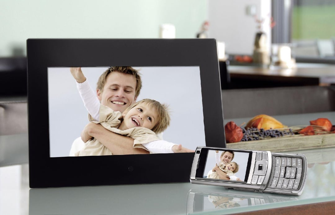 11-calowe cyfrowe ramki z Bluetooth