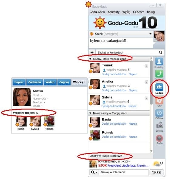 Bardziej “ludzkie” Gadu-Gadu