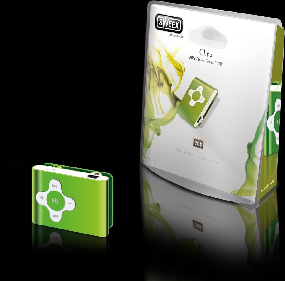 Sweex Clipz MP3 Player – wygoda i prostota