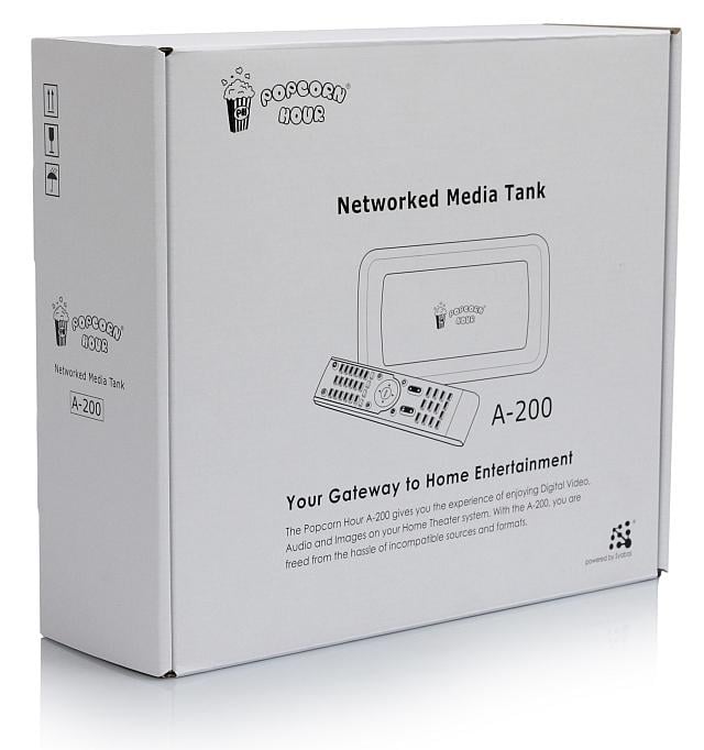 Wszechstronny odtwarzacz sieciowy Popcorn Hour A200