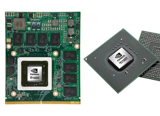 Debiut nowych, mobilnych procesorów Nvidii dla profesjonalistów