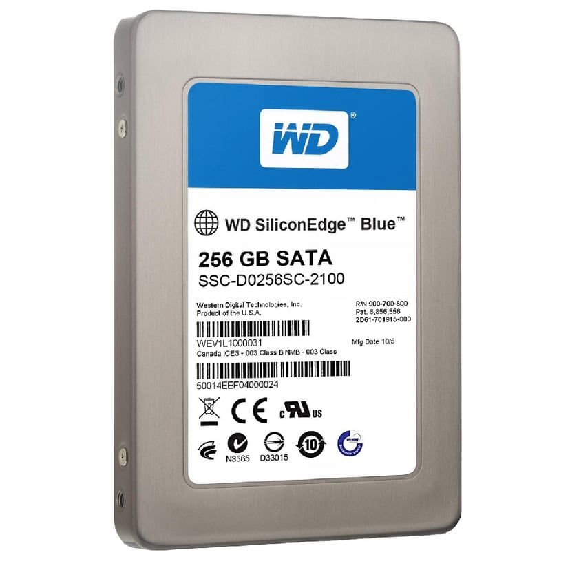256-gigabajtowy napęd SSD firmy WD