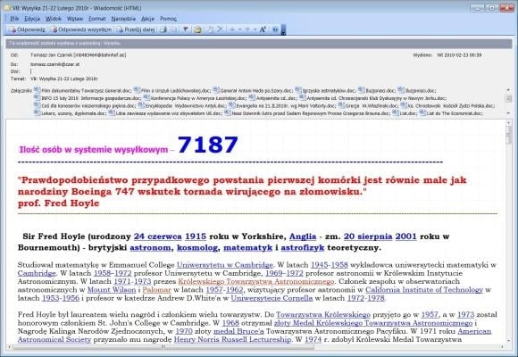 Zgwałcony przez emaile