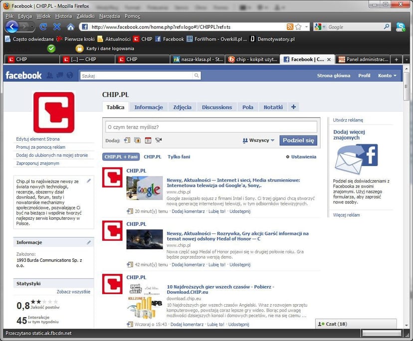 Reklama na Facebooku przynosi efekty