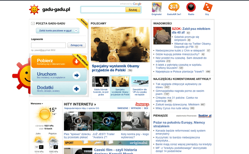 Gadu-Gadu i poczta elektroniczna w jednym