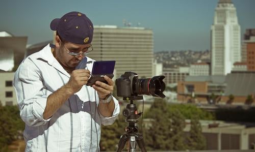 Nintendo DS jako pilot do lustrzanki Canona