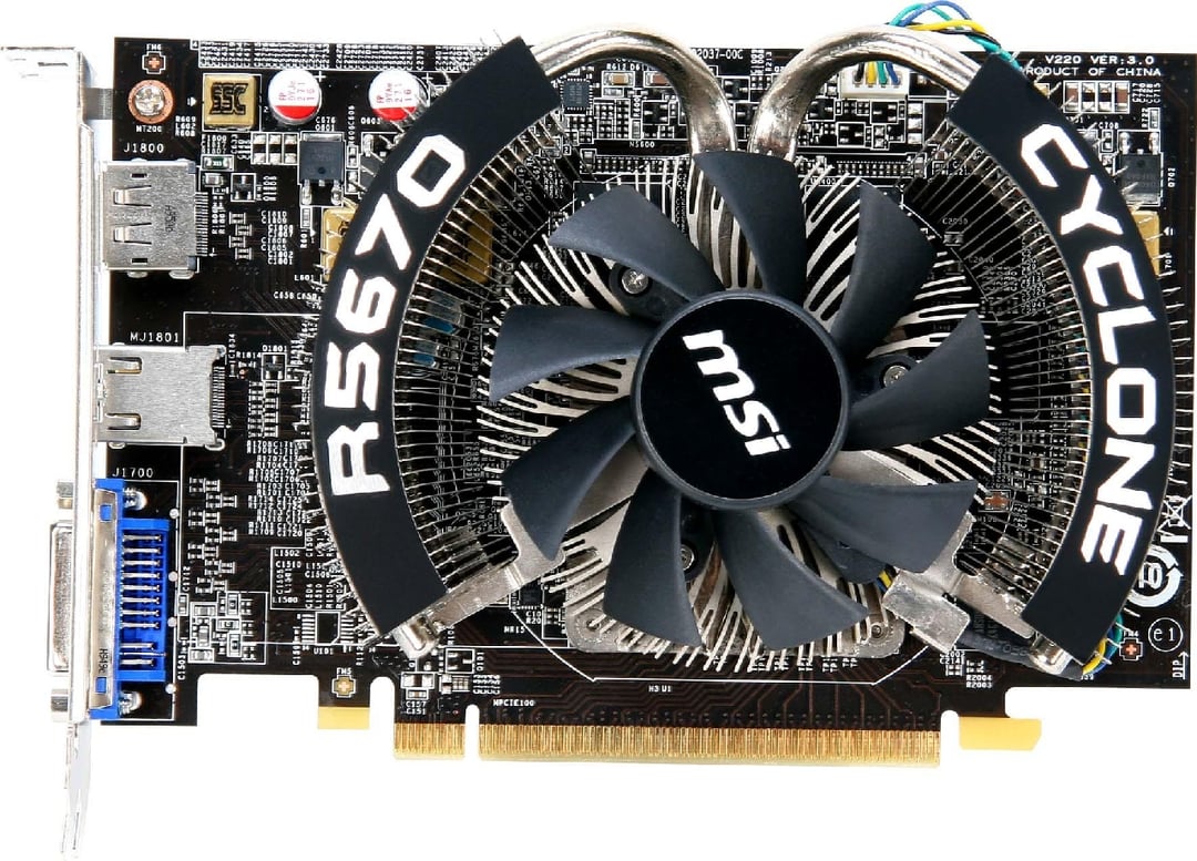 Karta R5670 Cyclone 1G dla amatorów i profesjonalistów w dziedzinie podkręcania