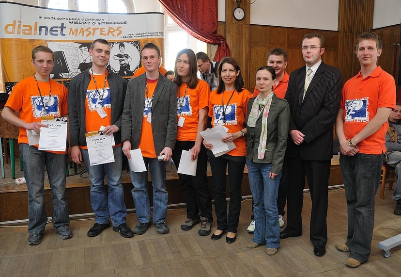 Wyniki piątego półfinału IV edycji Ogólnopolskiej Olimpiady Wiedzy o Internecie DialNet Masters