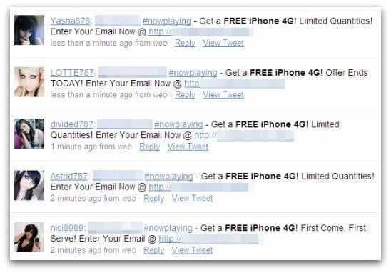 Spamerzy stosują iPhone’a 4G jako przynętę do zbierania prywatnych danych