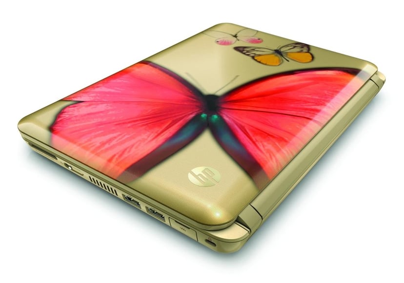 Netbook HP w stylu Vivienne Tam, czyli motylem jestem