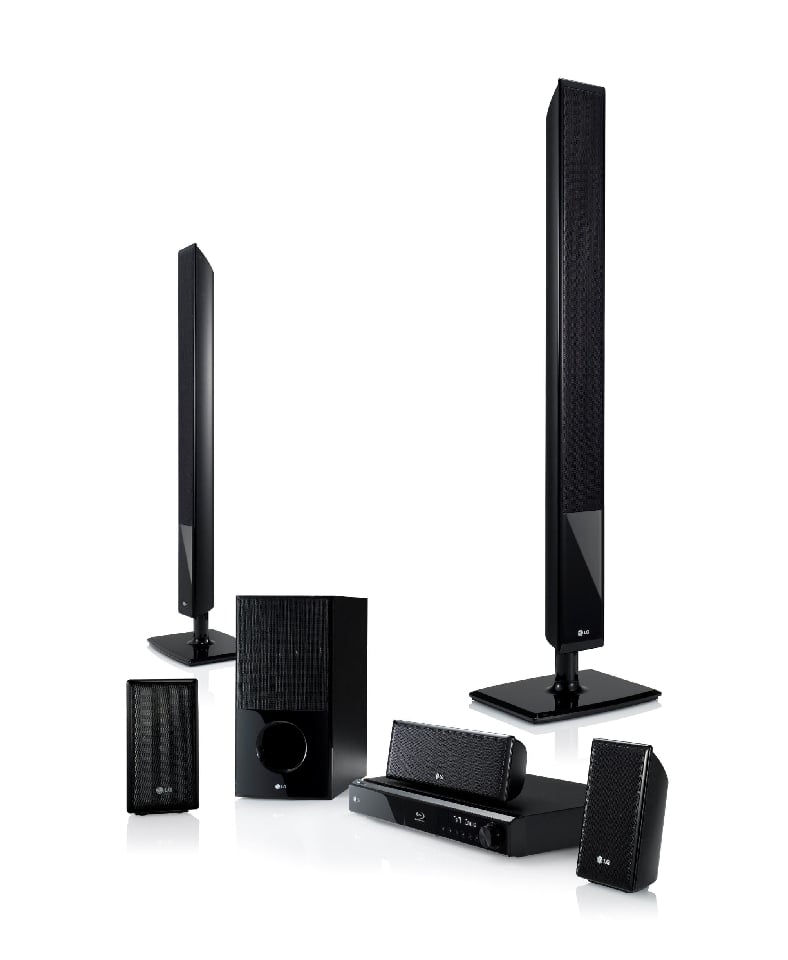 LG wprowadza nowe kino domowe 5.1 z Blu-ray’em