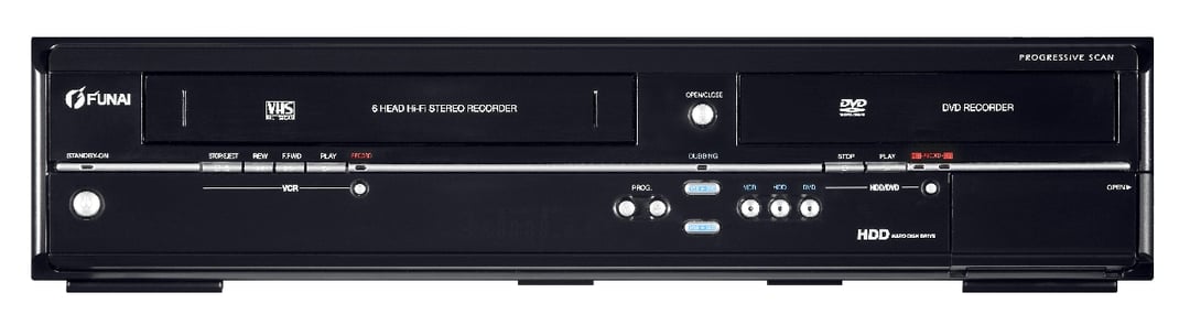 Nagrywarka, napęd DVD i magnetowid w jednym urządzeniu