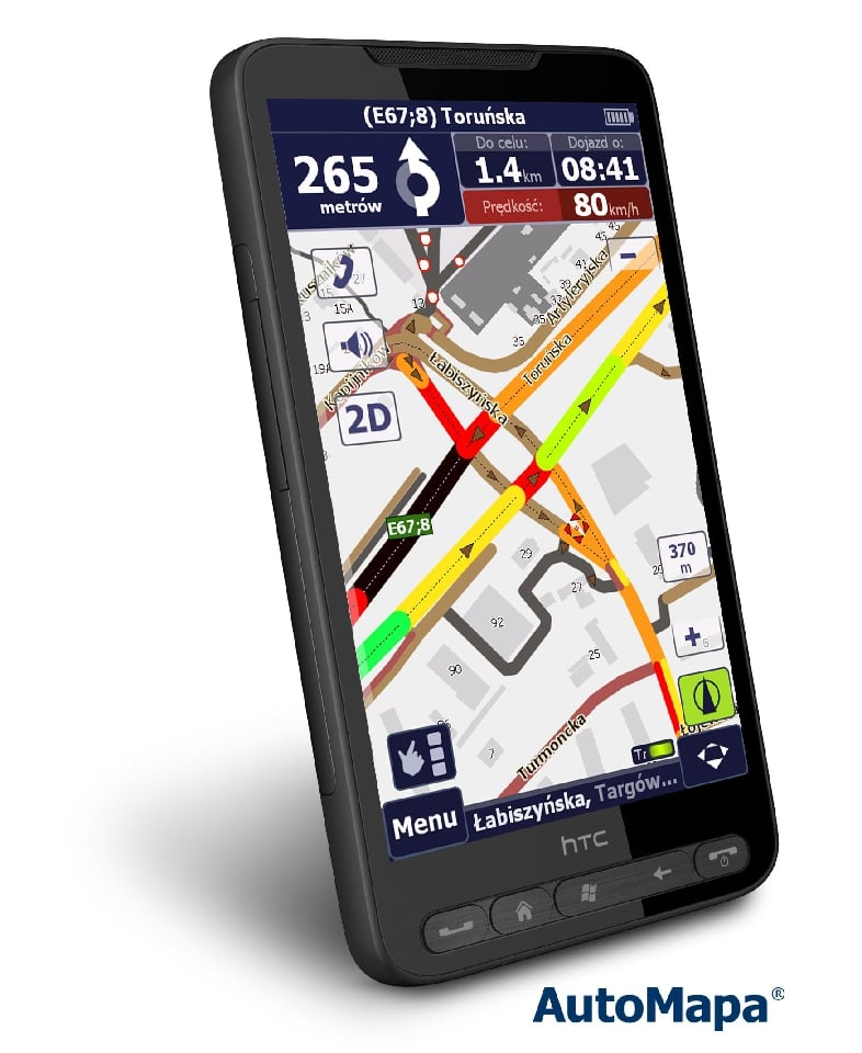 AutoMapa 6.6 – zobacz, gdzie są korki