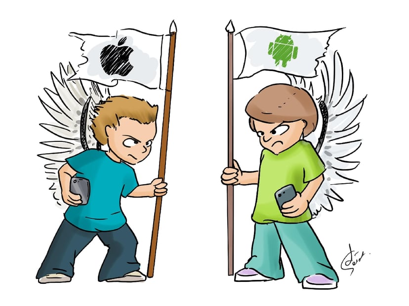 Android, iOS i wojna polsko-polska