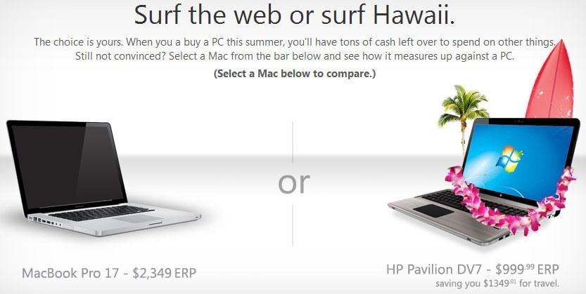 Microsoft: Nie kupuj Mac-a, będziesz miał na wakacje