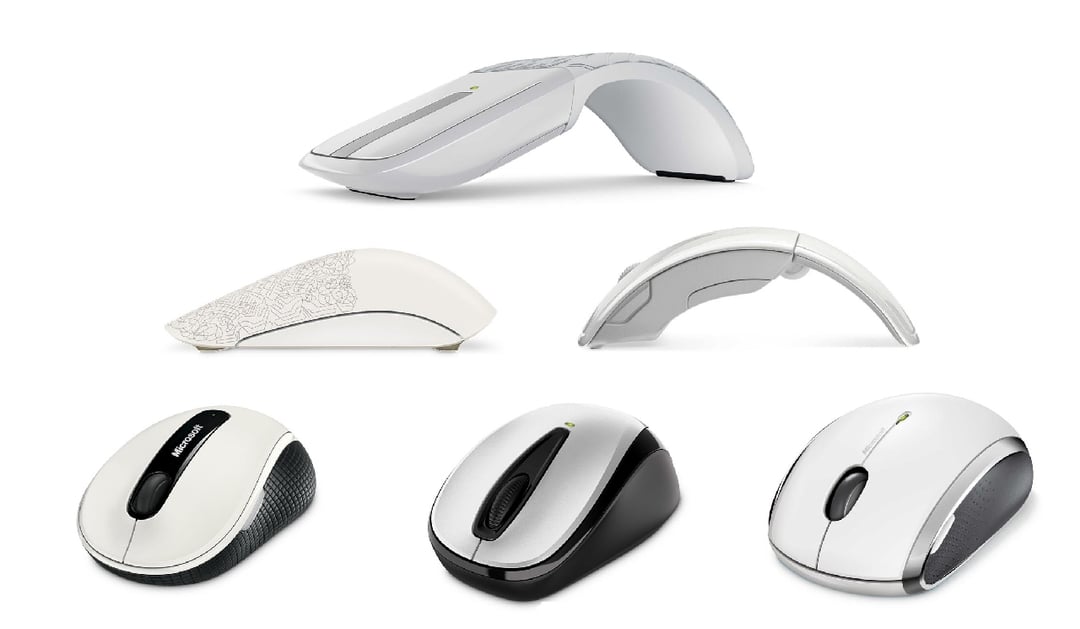 Designerskie myszy firmy Microsoft