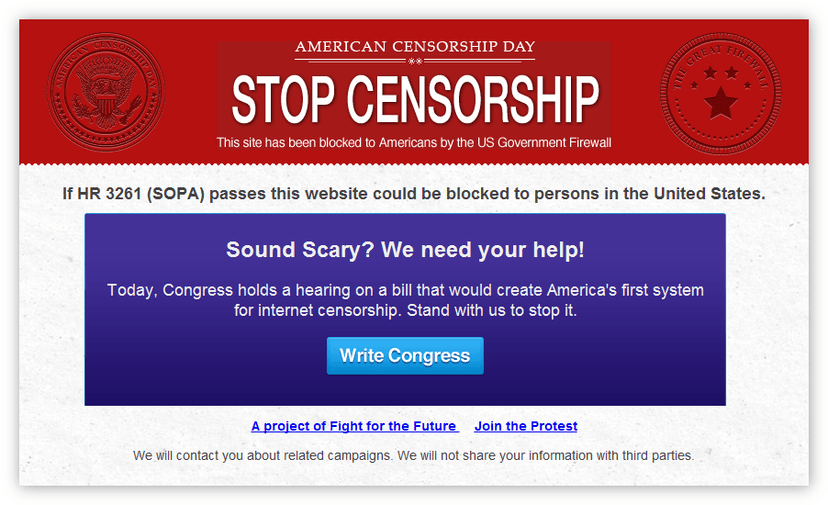 USA jak Chiny, o krok od cenzurowania Internetu