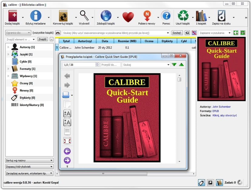 Calibre 0.9.1