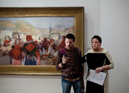 Zapraszamy na multimedialną podróż po Galerii Sztuki Polskiej XX wieku