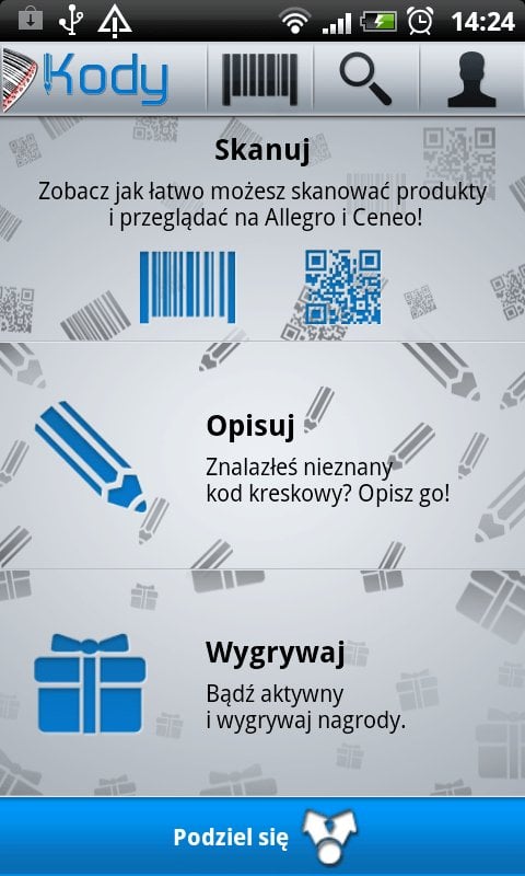 Nowa aplikacja “Kody” od Allegro