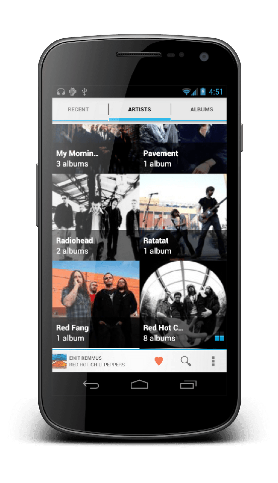 Nowy odtwarzacz na Androida od twórców CyanogenMod