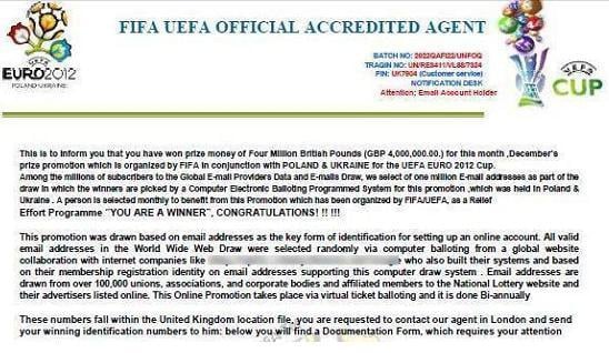 Finałowy gwizdek arbitra w Mistrzostwach zabrzmi dopiero 1 lipca 2012 r. i tyle czasu mają jeszcze internetowi oszuści!