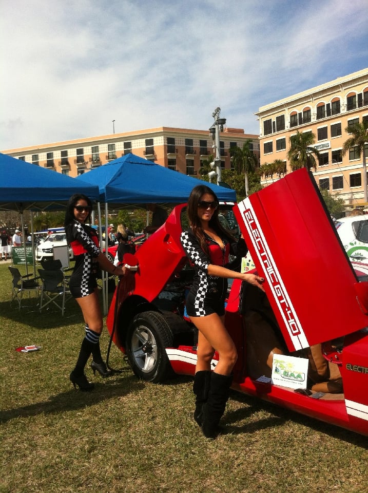 Replika GT-40 na prąd