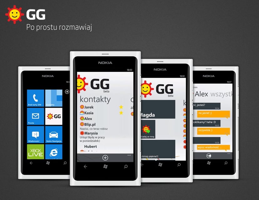 Słonecznie za oknami – GG zaświeciło na Windows Phone