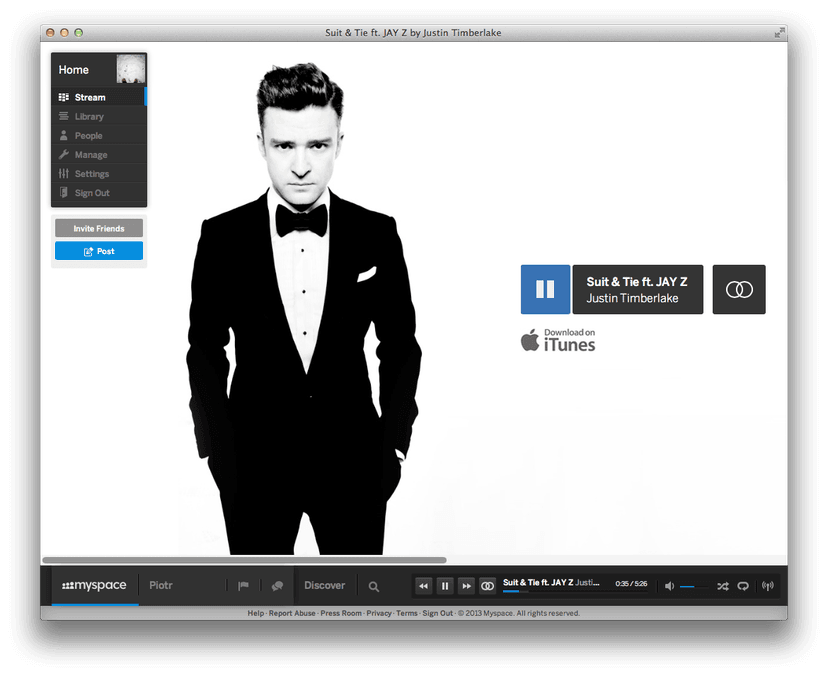Nowy MySpace już działa i prezentuje się imponująco