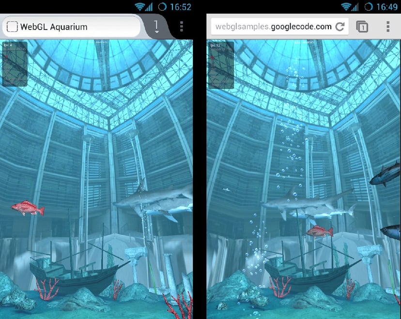 Chrome Beta z obsługą WebGL 3x szybszy niż Firefox