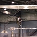 Helikopter napędzany siłą ludzkich mięśni