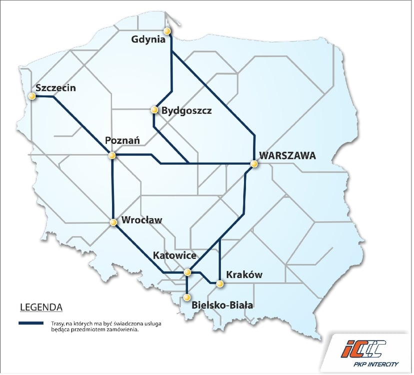 Wi-Fi nareszcie w pociągach InterCity
