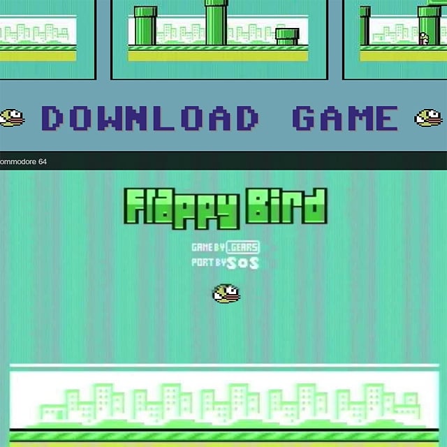 Flappy Bird na… Commodore 64
