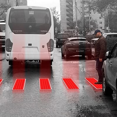 Znacznie bezpieczniejsze przejście dla pieszych