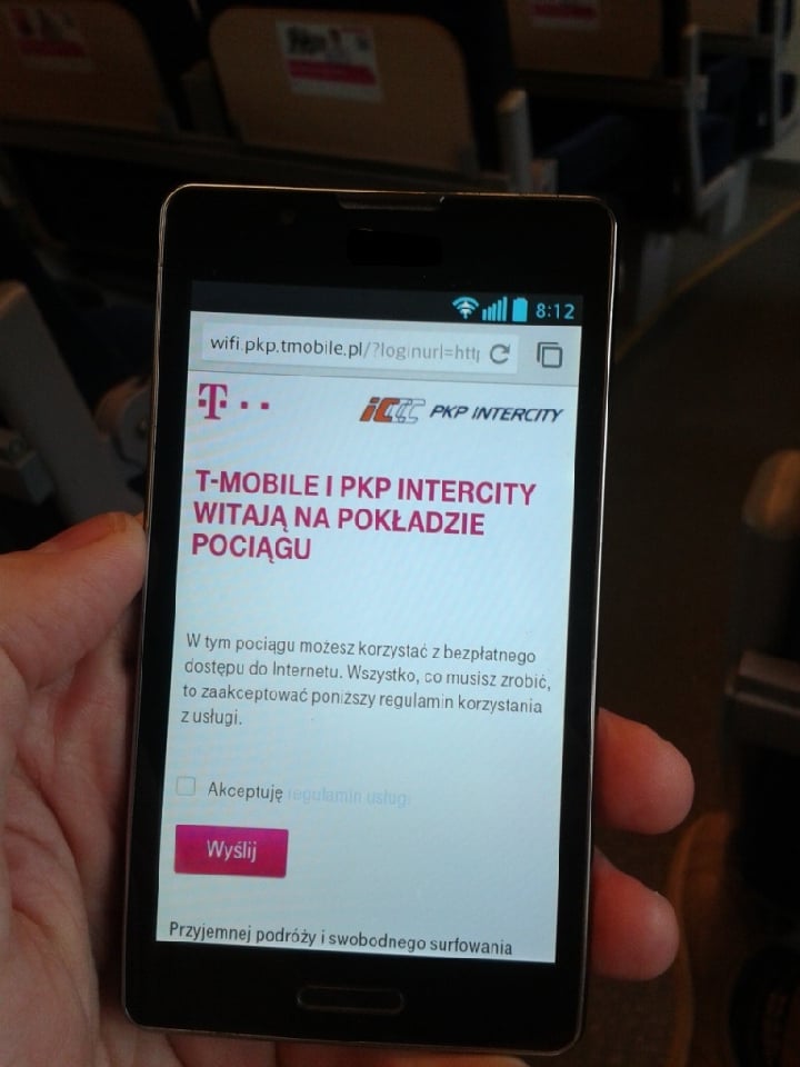 Pierwszy pociąg z bezpłatnym WiFi już na torach!