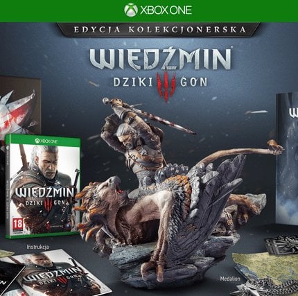 Edycja kolekcjonerska Wiedźmina dla Xbox One zawiera ekskluzywne gadżety