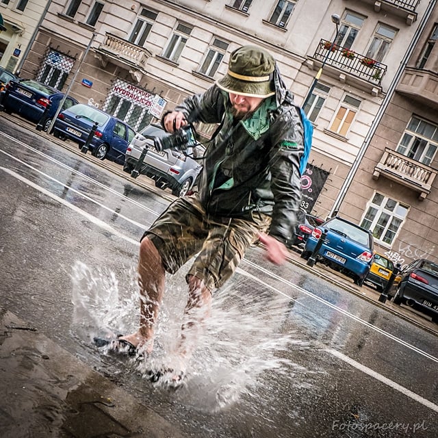 Deszcz, przyjaciel fotografa