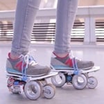 Z tymi elektrycznymi wrotkami będziesz poruszać się dwukrotnie szybciej