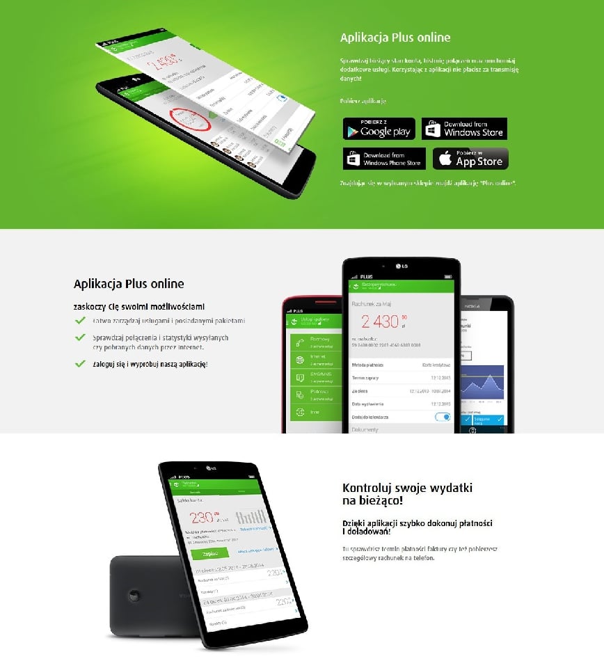 W końcu wygodne zarządzanie kontem w Plusie