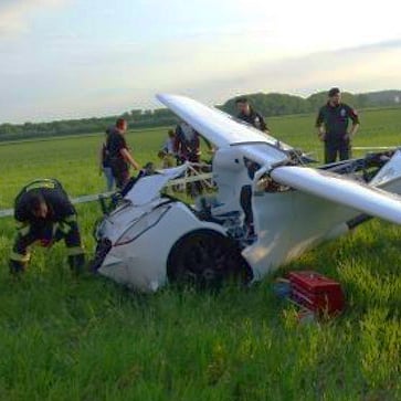 Latający samochód już nie poleci